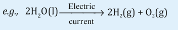 Electrolytic Decomposition